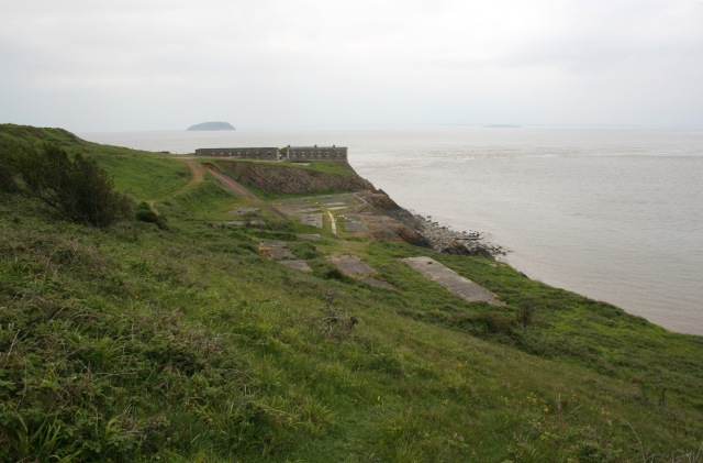 View back to Brean Down